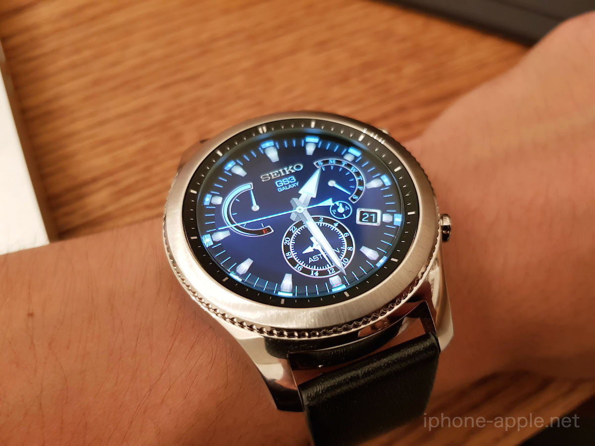 samsung gear s3 classic with iphone